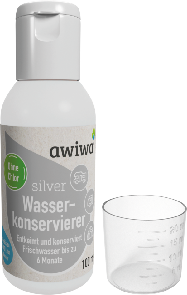 awiwa silver – Wasserkonservierer - Wassertankentkeimung & -reinigung