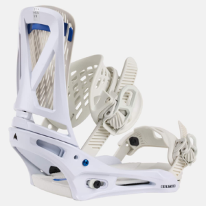 Burton Men's Genesis Re:Flex Snowboard Bindings, White, M