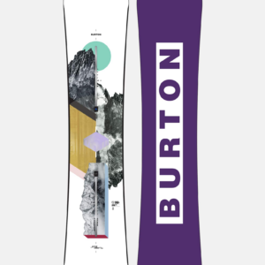 Burton Women's Hideaway Flat Top Snowboard, 148