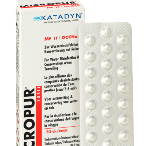 Katadyn Micropur Forte MF 1T 50 Tabletten 2 x 25 - Wassertankentkeimung & -reinigung