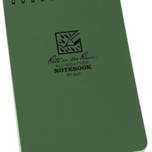 Rite in the Rain Notizblock Tactical Notebook 4" x 6" oliv