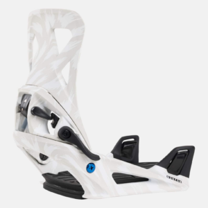 Burton Men's Step On® Re:Flex Snowboard Bindings, Gray / White, S