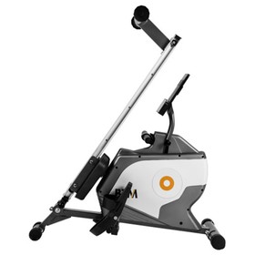 Folding Fitness Rowing Machine Indoor Exercise Grey