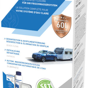 WM aquatec Hygiene-Trio Wasserhygiene Komplettset 60 Liter - Wasserkonservierung