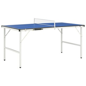 5 Fuß PingPongTisch mit Netz 152x76x66 cm Blau