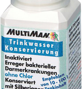 MultiMan PuroSil Flüssig Trinkwasser Konservierung 100 ml - Wasserkonservierung