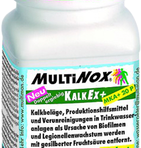 MulitMan KalKEx+ Trinkanlagenreiniger Pulver 100 g für 20 Liter Spülwasser - Trinkwasseraufbereitung von MultiMan