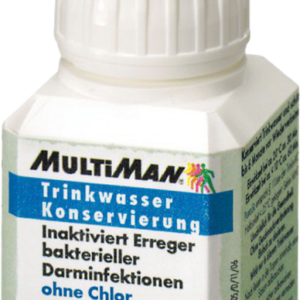 MultiMan PuroSil Trinkwasser Konservierung Tabletten für 5 Liter - Trinkwasseraufbereitung