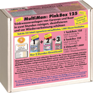 MultiMan MultiBox PinkBox 125 Trinkwasser Desinfizierung - Trinkwasseraufbereitung