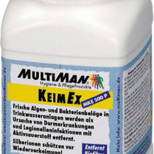 MultiMan KeimEx+ Frischwasser Desinfektion Pulver 500 g für 500 Liter - Trinkwasseraufbereitung