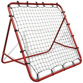 Verstellbarer FußballKickbackRebounder 100 x 100 cm