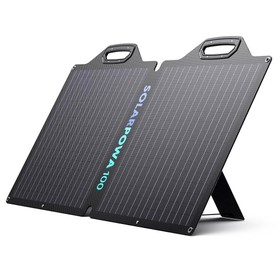 BigBlue SolarPowa 100 100 W faltbares Solarpanel mit Ständern 235  Energieumwandlungsrate IP65 wasserdicht