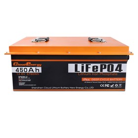 Cloudenergy 12V 450Ah LiFePO4Akku