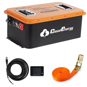 Cloudenergy 48 V 512 V LiFePO4Batterie für Golfwagen