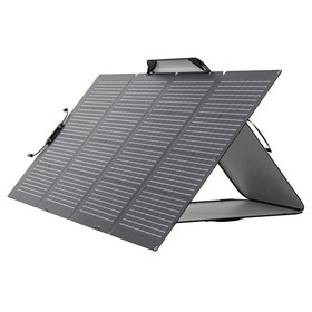 EcoFlow 220 W bifaziales tragbares Solarpanel 23  Umwandlungseffizienz 155 W Rückwand wasserdicht IP68