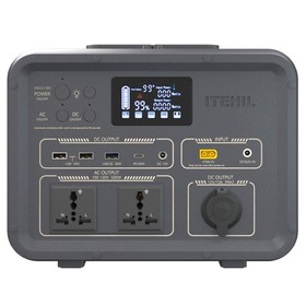 ITEHIL IT500 500 W LiFePO4 Tragbares Kraftwerk Schnellladung mit LEDAnzeige für CampingOutdoorWohnmobile