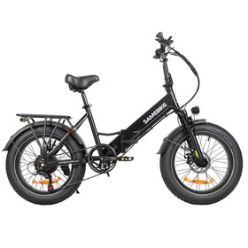 SAMEBIKE LOTDM200II Faltbares Elektrofahrrad Schwarz