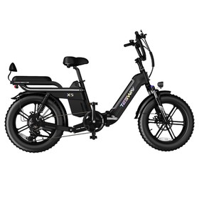 TESWAY X5 Elektrofahrrad 750W 25AH Schwarz