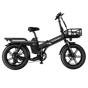 TESWAY X7 Elektrofahrrad 750W 25AH Schwarz