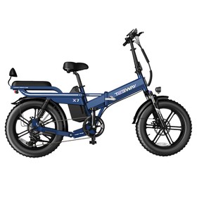 TESWAY X7 Elektrofahrrad 750W 25AH Blau