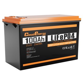 Cloudenergy 24V 100Ah LiFePO4Akku