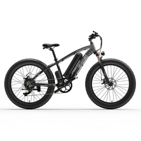 GOGOBEST GF600 Elektrofahrrad 26x40 Zoll 13Ah 1000W Schwarz Grau