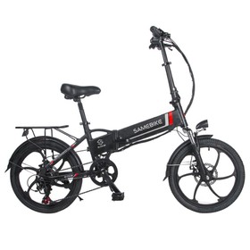 Samebike 20LVXD30 Faltbares ElektroMopedFahrrad Schwarz