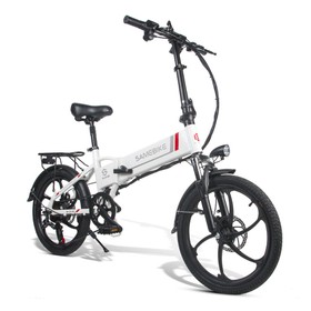 Samebike 20LVXD30 Faltbares ElektroMopedFahrrad Weiß