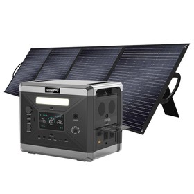 SolarPlay 2160Wh 2400W Tragbares Kraftwerk T200 Solarpanel