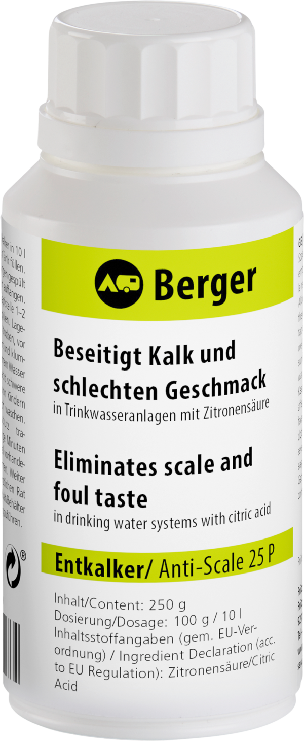 Berger Wassertankerfrischung 250 g - Wassertankentkeimung & -reinigung