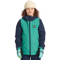 Burton Game Day Jacket Green-Blue Slate/Dress Blue