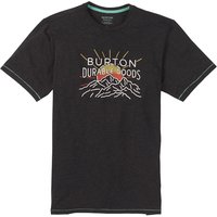 Burton Clark Short Sleeve Herren-Shirt Black Heather