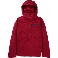 Burton Gore Tex 2L Pillowline Anorak Sediment Deep Red