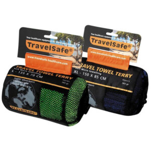 Travelsafe Microfiber Terry Towel L blau